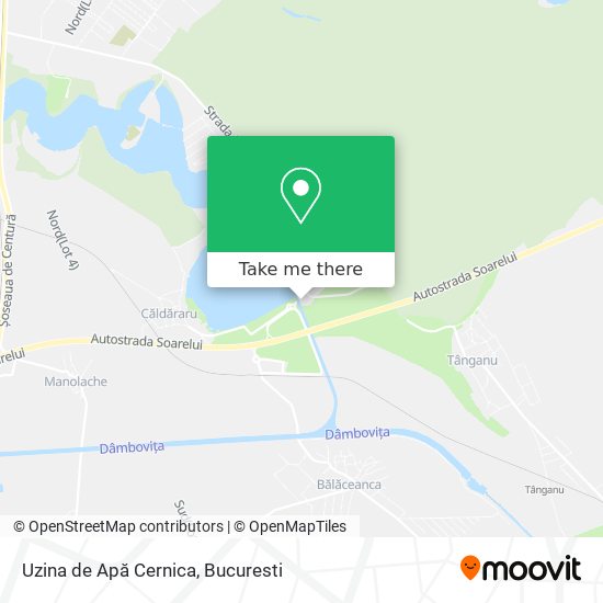 Uzina de Apă Cernica map
