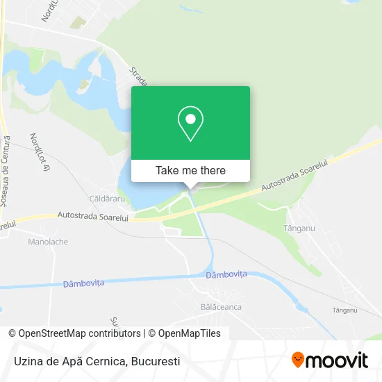 Uzina de Apă Cernica map