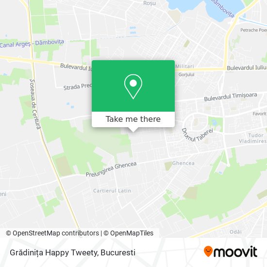 Grădinița Happy Tweety map