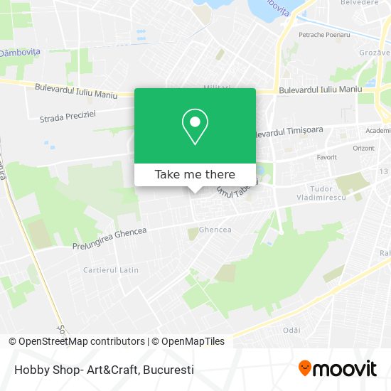 Hobby Shop- Art&Craft map