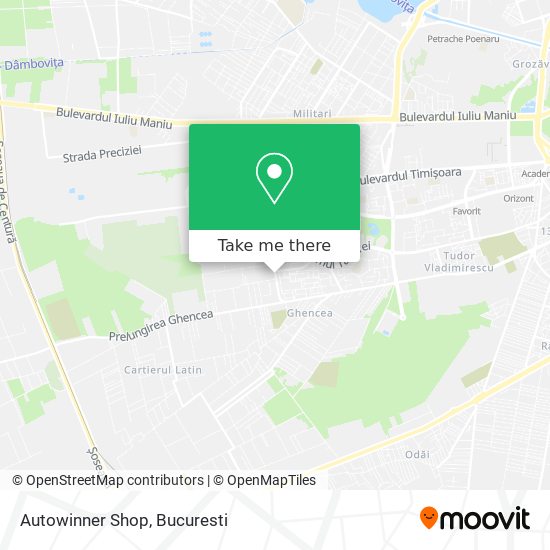 Autowinner Shop map