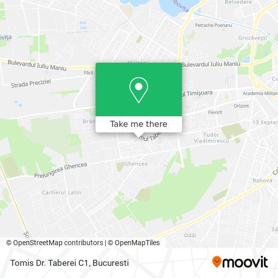 Tomis Dr. Taberei C1 map