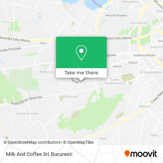 Milk And Coffee Srl map