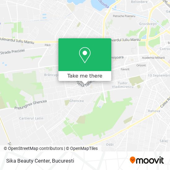 Sika Beauty Center map