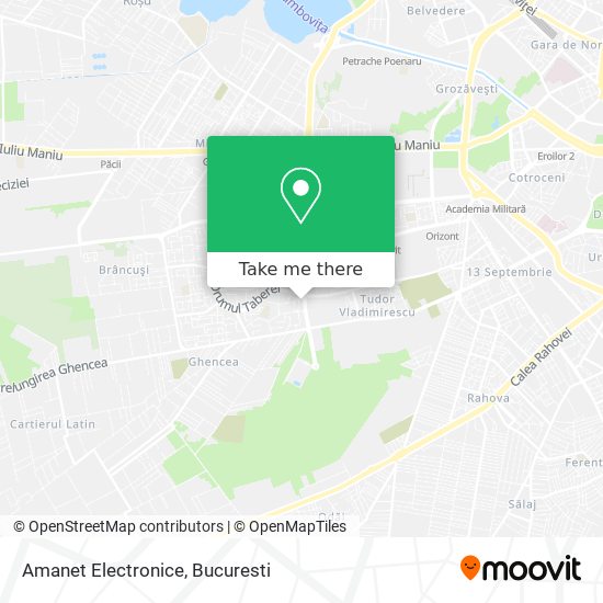 Amanet Electronice map