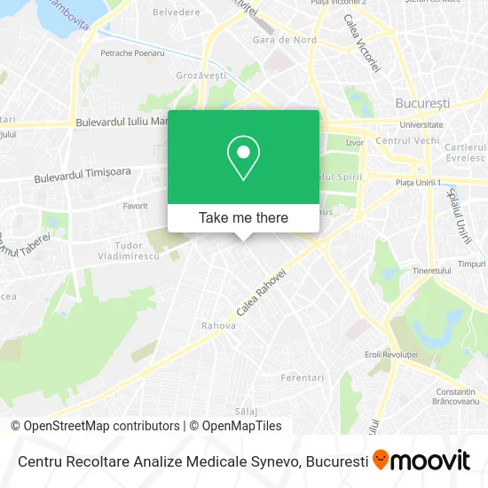 Centru Recoltare Analize Medicale Synevo map