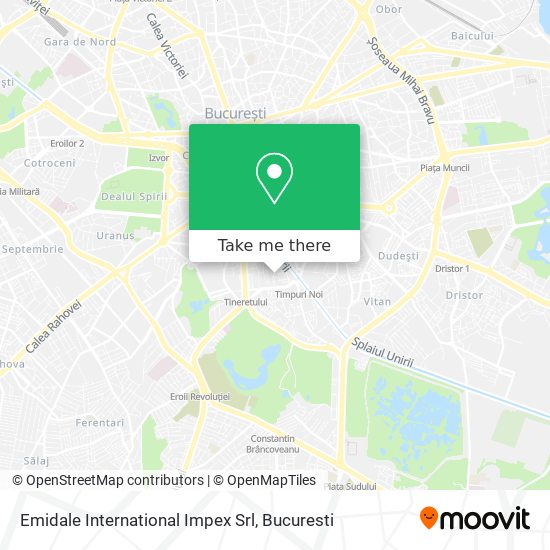 Emidale International Impex Srl map