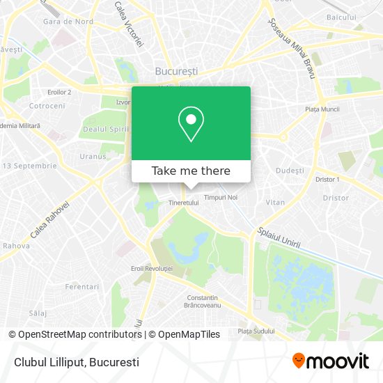 Clubul Lilliput map