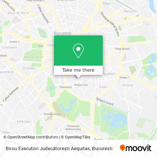 Birou Executori Judecătorești Aequitas map