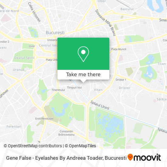 Gene False - Eyelashes By Andreea Toader map