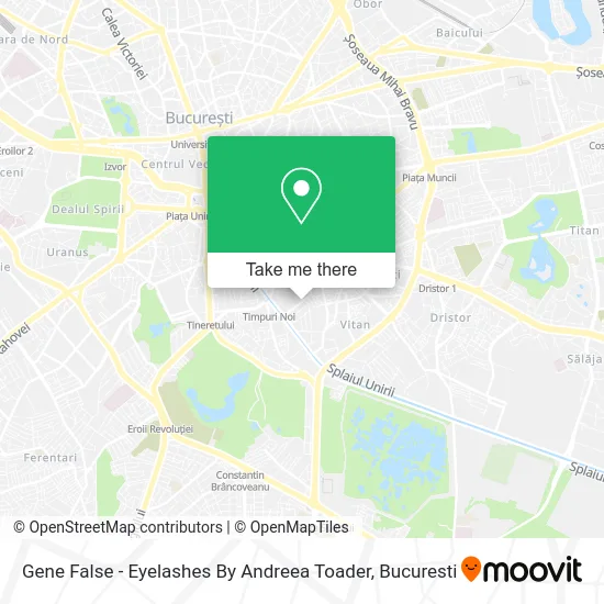 Gene False - Eyelashes By Andreea Toader map