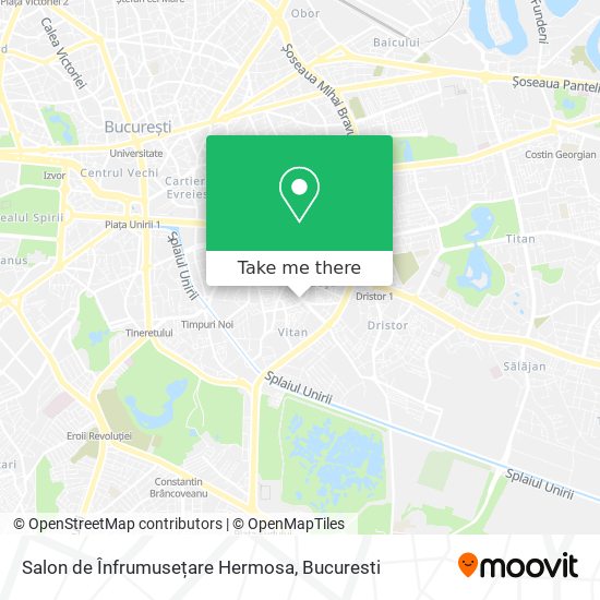 Salon de Înfrumusețare Hermosa map