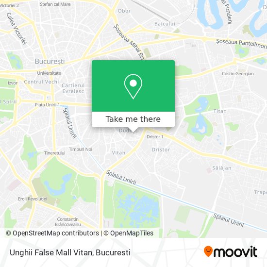 Unghii False Mall Vitan map