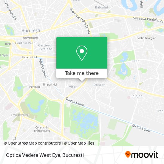 Optica Vedere West Eye map