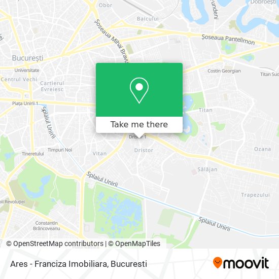 Ares - Franciza Imobiliara map