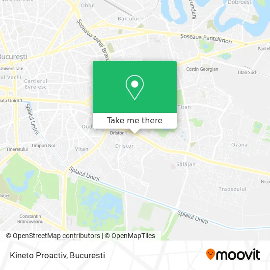 Kineto Proactiv map