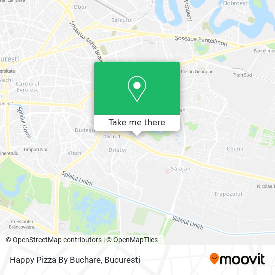 Happy Pizza By Buchare map