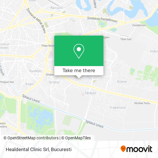 Healdental Clinic Srl map