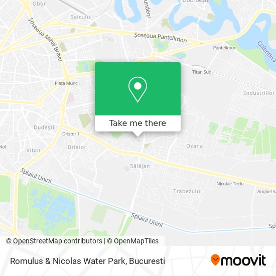 Romulus & Nicolas Water Park map