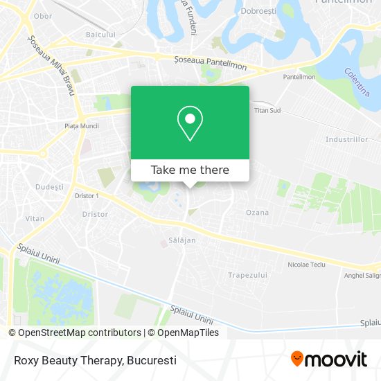 Roxy Beauty Therapy map