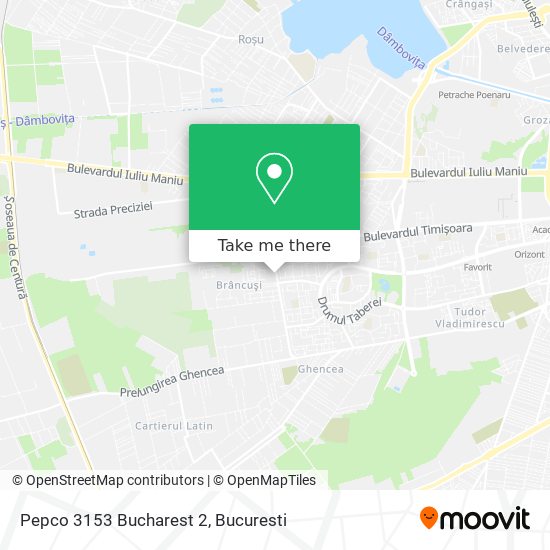 Pepco 3153 Bucharest 2 map