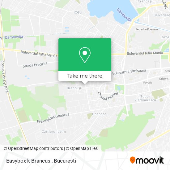Easybox k Brancusi map