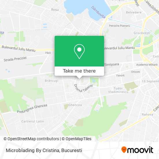 Microblading By Cristina map