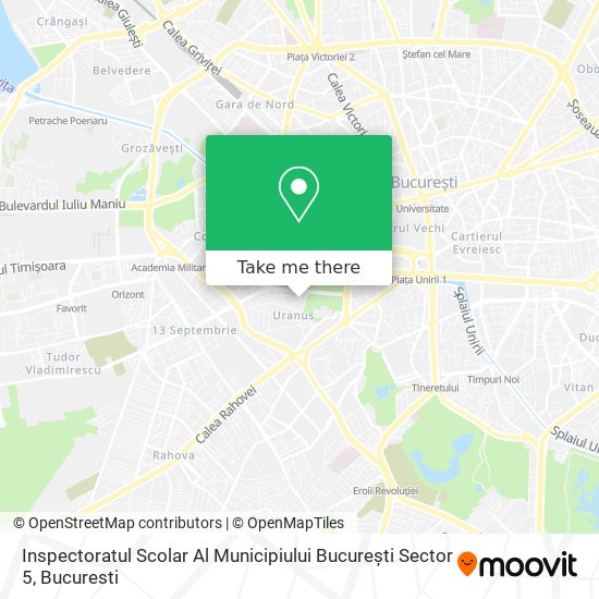 Inspectoratul Scolar Al Municipiului București Sector 5 map