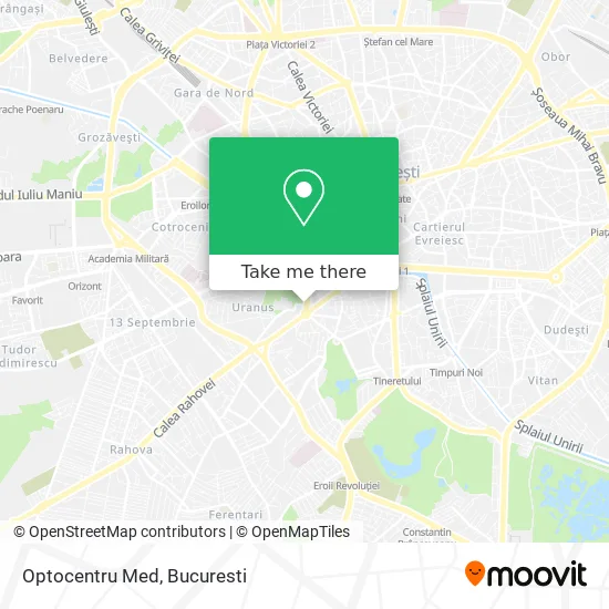 Optocentru Med map