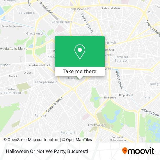 Halloween Or Not We Party map