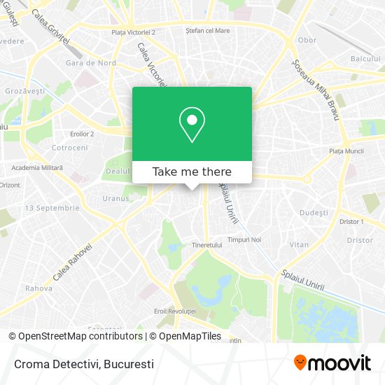 Croma Detectivi map