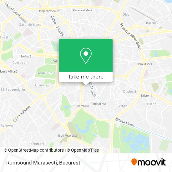 Romsound Marasesti map