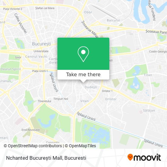 Nchanted București Mall map