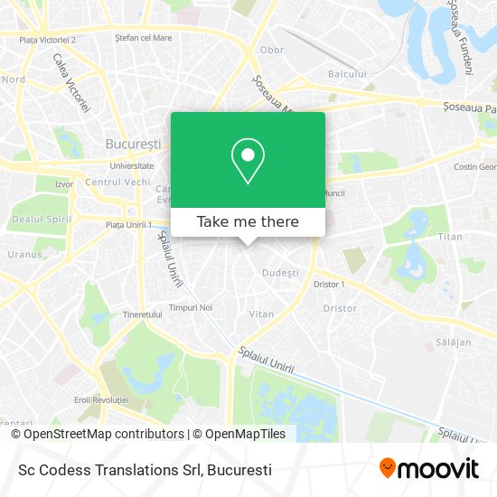 Sc Codess Translations Srl map