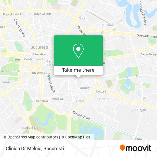 Clinica Dr Melnic map