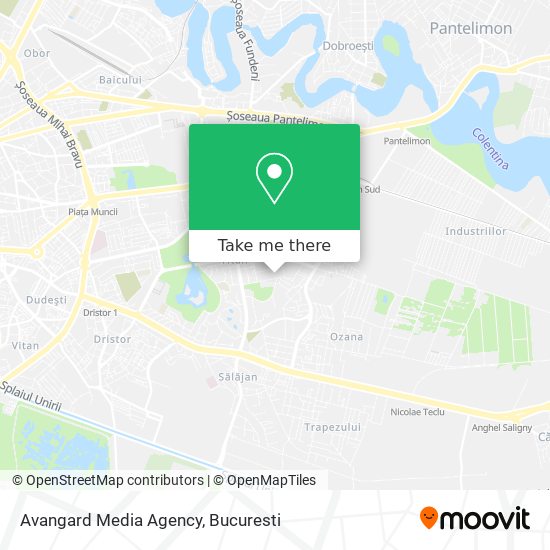 Avangard Media Agency map
