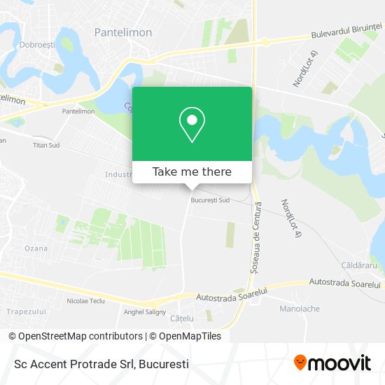 Sc Accent Protrade Srl map