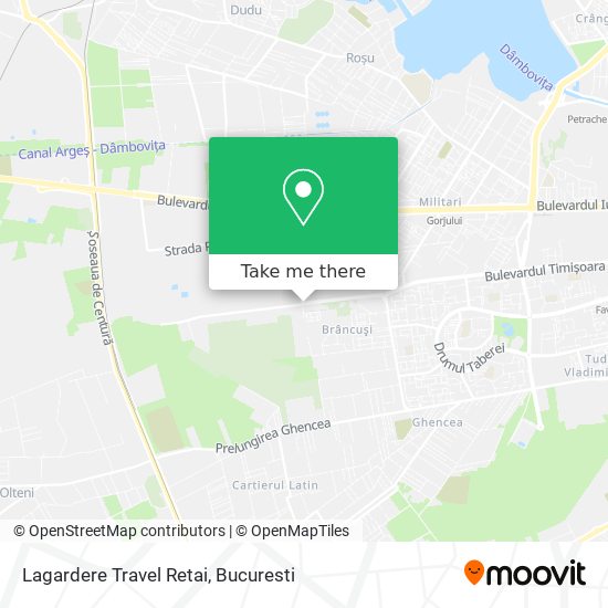 Lagardere Travel Retai map