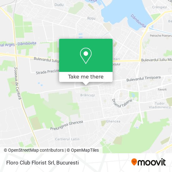 Floro Club Florist Srl map
