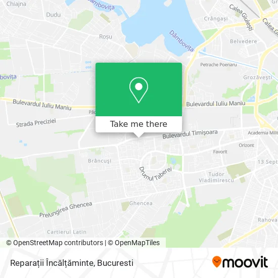 Reparații Încălțăminte map