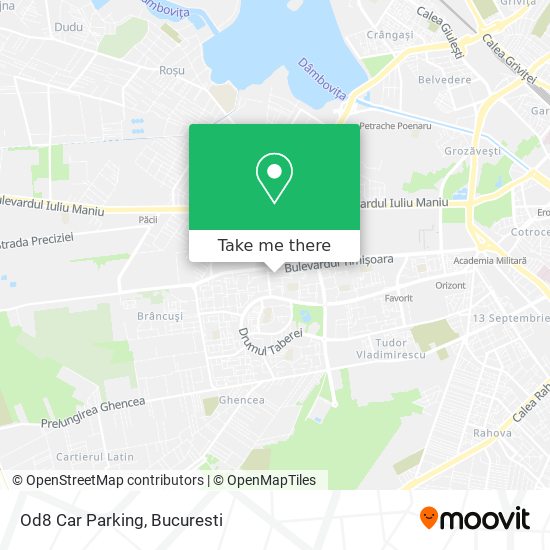 Od8 Car Parking map