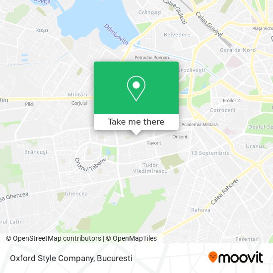 Oxford Style Company map