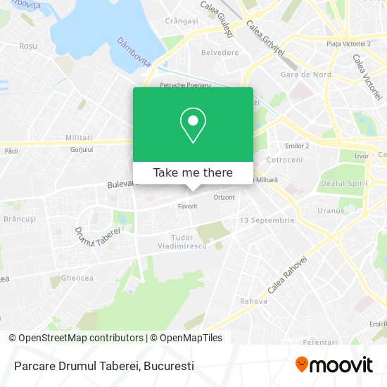 Parcare Drumul Taberei map