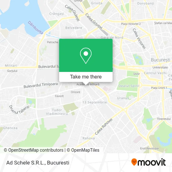 Ad Schele S.R.L. map