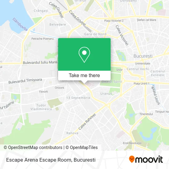 Escape Arena Escape Room map