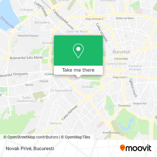 Novak Privé map