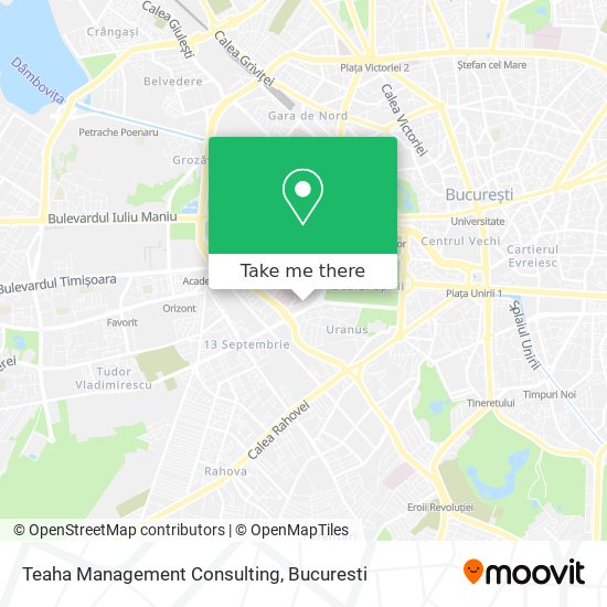 Teaha Management Consulting map