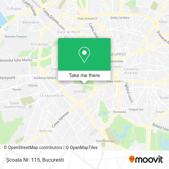Școala Nr. 115 map