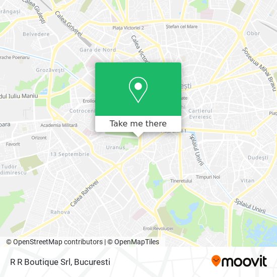R R Boutique Srl map