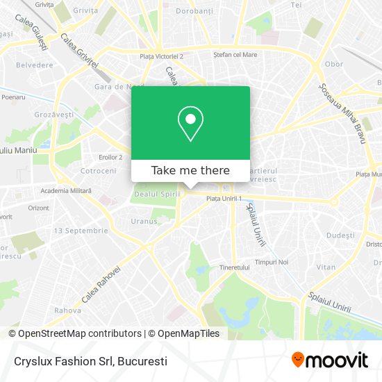 Cryslux Fashion Srl map